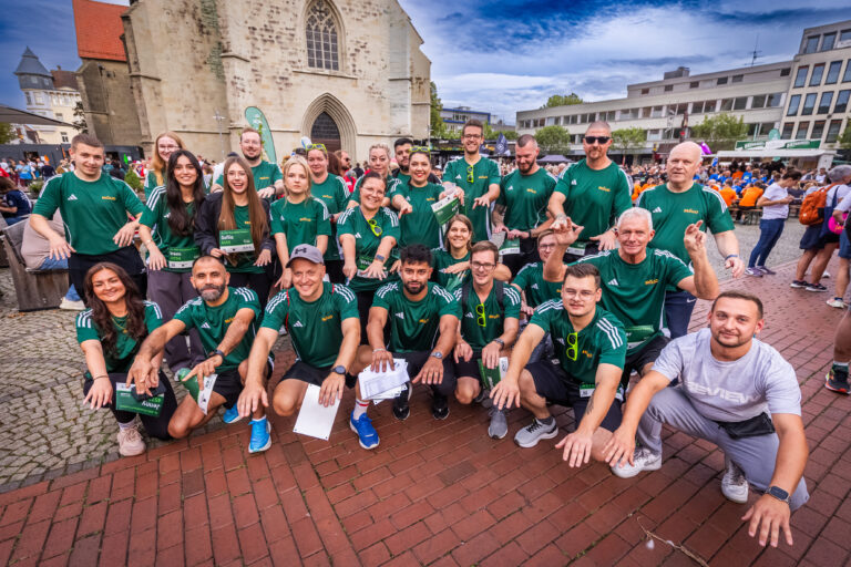 04.09.2025 Hamm - AOK Firmenlauf rund um die City von Hamm - Upletics -  @fotostephan / Copyright Stephan Schuetze