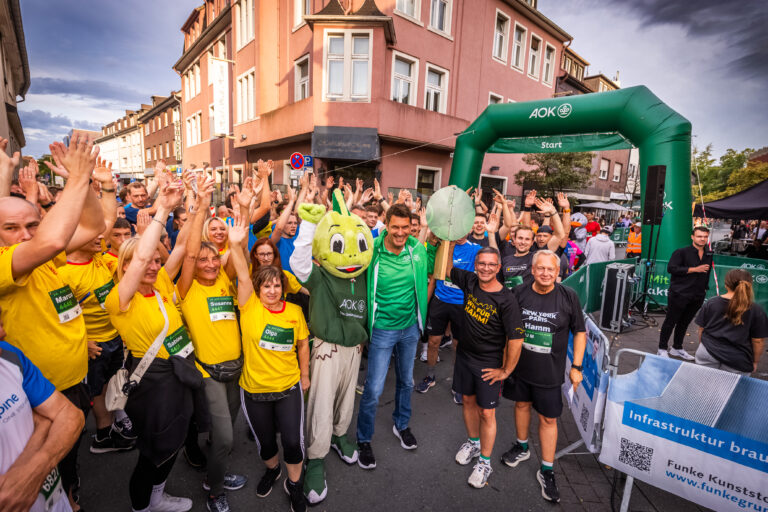 04.09.2025 Hamm - AOK Firmenlauf rund um die City von Hamm - Upletics -  @fotostephan / Copyright Stephan Schuetze